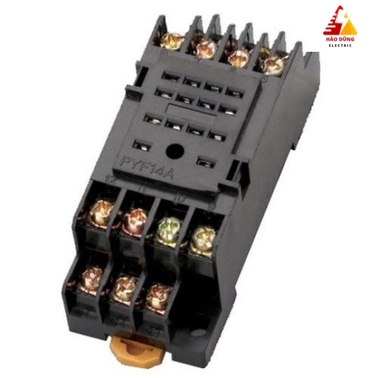 Đế Timer Rơ Le PYF14A ) -14 chân dẹp nhỏ