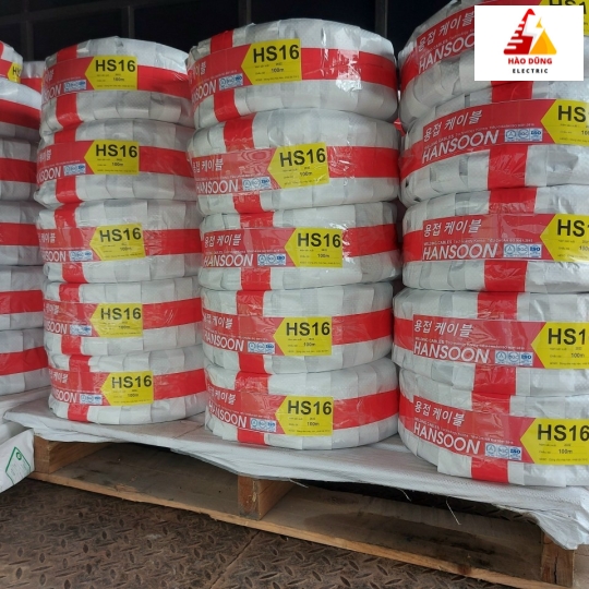 Dây cáp hàn Hasoon 16mm2-25mm2 giá rẻ